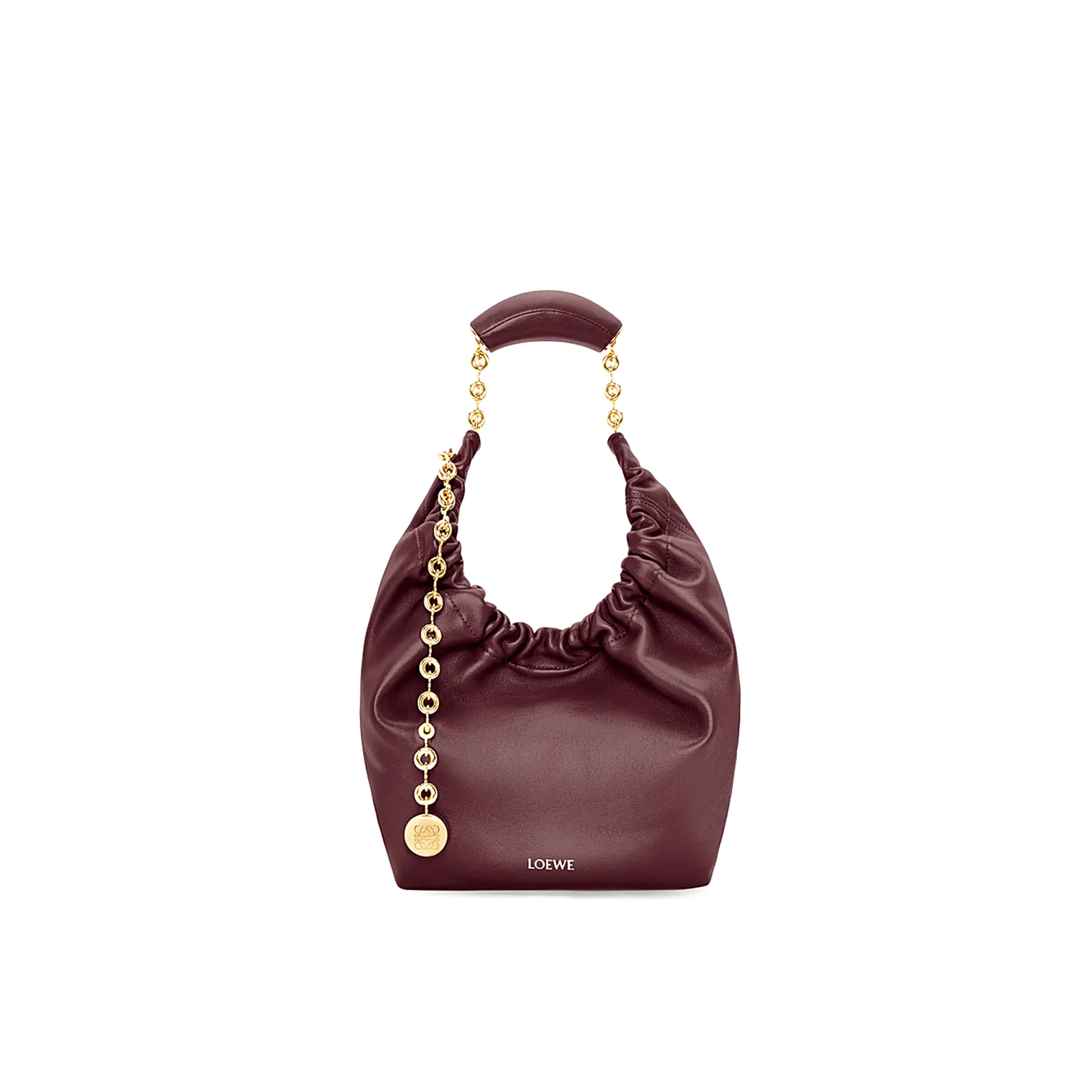 L0ew* small soft nappa sheep leather squeeze bag a914nchx01-03 (29*24*10.5cm)